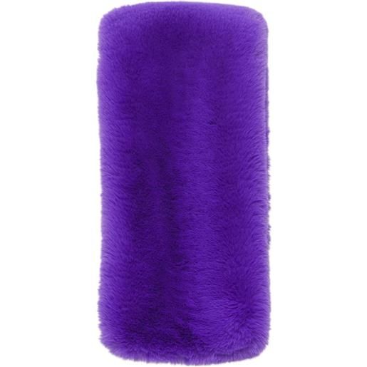 Acne Studios sciarpa in pelliccia cruelty-free - viola