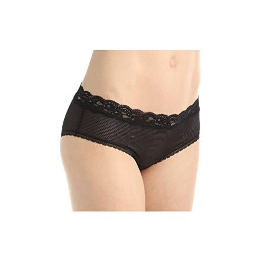 Passionata brooklyn slip, semi trasparente, nero (schwarz 11), 42 donna