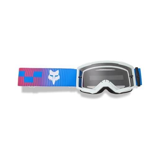 Fox Racing youth main collect - occhiali da motocross, taglia unica, colore: blu/rosa