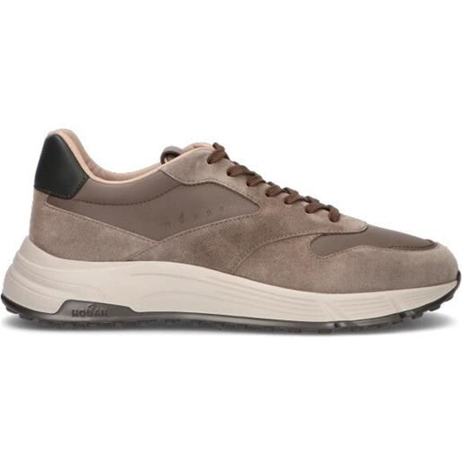 HOGAN - hyperlight sneaker uomo grigia in suede