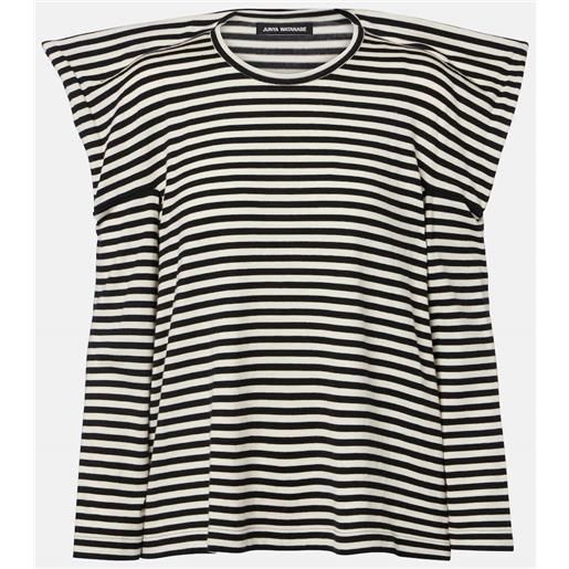 Junya Watanabe top in cotone e lana