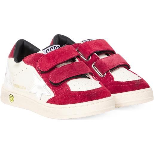 Golden Goose Kids sneakers ball star in suede e pelle