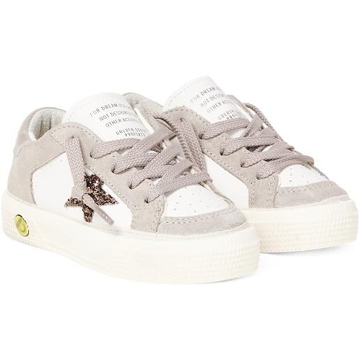 Golden Goose Kids sneakers may con finiture in suede