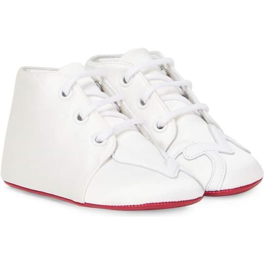 Christian Louboutin Kids baby - stivaletti love in crãªpe di raso