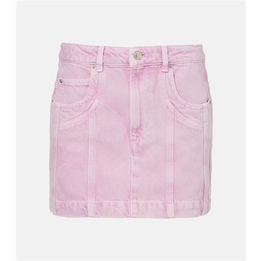 Marant Etoile minigonna di jeans juana