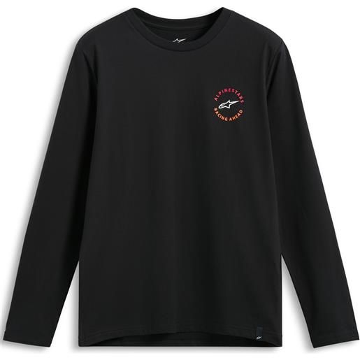Alpinestars maglietta a maniche lunghe Alpinestars true csf nera, s