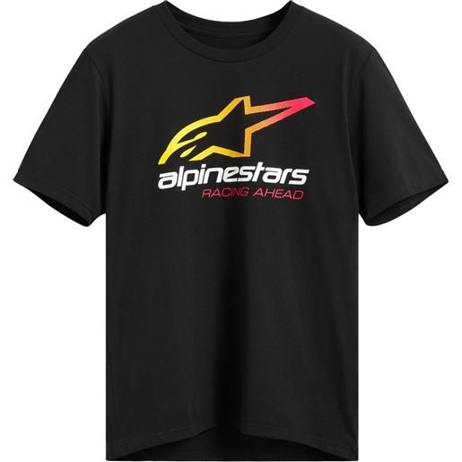 Alpinestars maglietta Alpinestars aligned csf nera, l