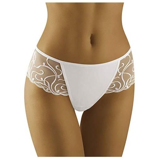 Wolbar periozma femminile con ricami wb15, bianco, l