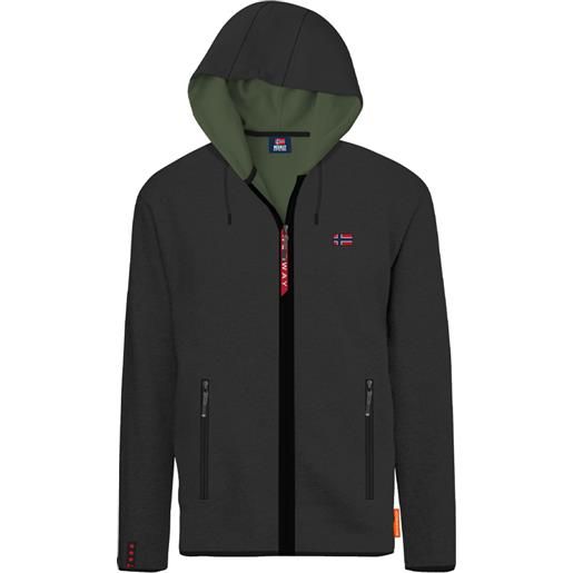 Scuola nautica italiana - giacca uomo softshell 119141 black