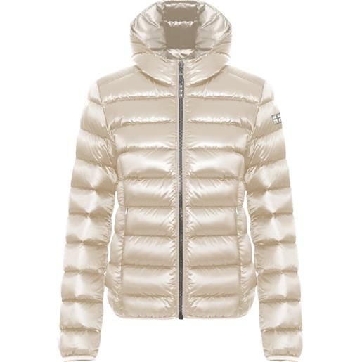Scuola nautica italiana - piumino donna imbottito cream