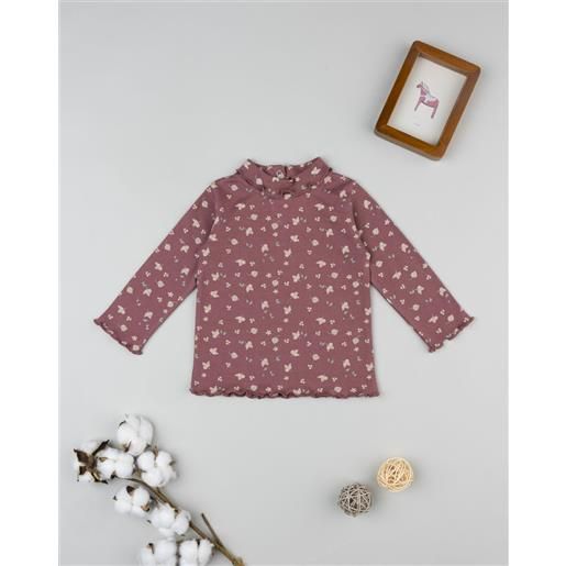 Prénatal t-shirt rosa antico bimba allover
