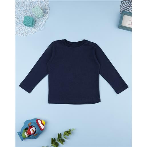 Prénatal t-shirt blu notte maniche lunghe bambino