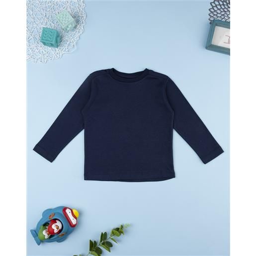 Prénatal t-shirt blu notte maniche lunghe bambino