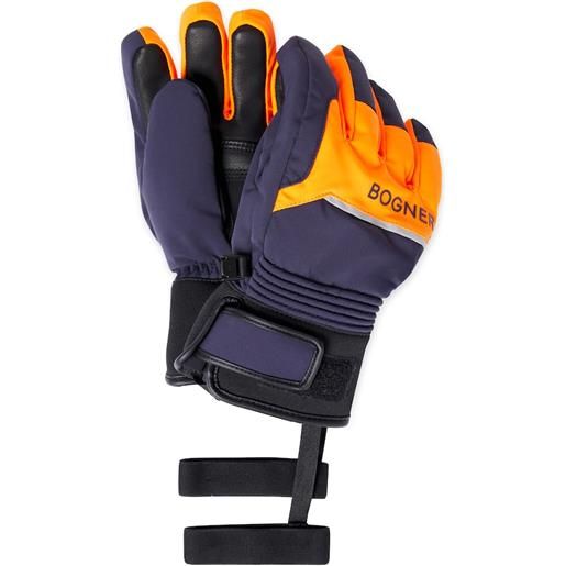 Bogner Kids guanti da sci con logo in pelle