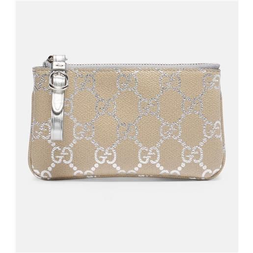 Gucci pochette in pelle gg