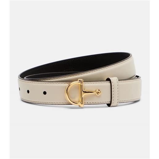 Gucci cintura horsebit in pelle