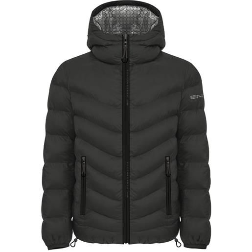 Scuola nautica italiana - giacca imbottita thermo moon uomo black