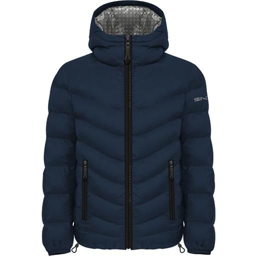 Scuola nautica italiana - giacca imbottita thermo moon uomo navy