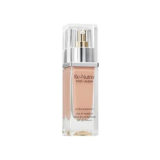 Estee Lauder estée lauder re-nutriv ultra radiance liquid make-up fondotinta spf20 3c2 pebble, 30 ml