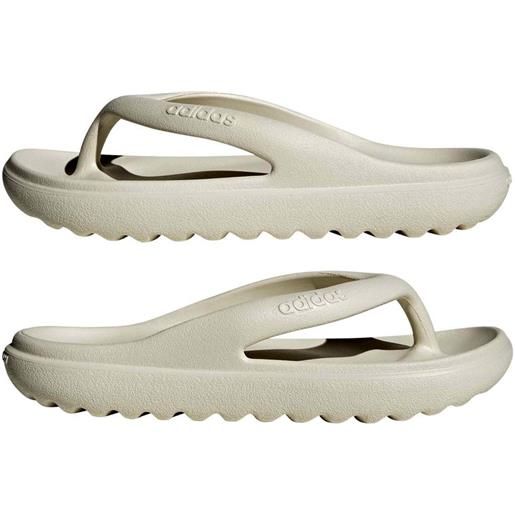 adidas ciabatte infradito unisex adidas adilette lumia flip bianco avorio