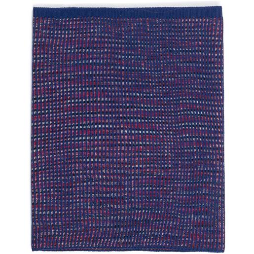 Missoni sciarpa a righe - blu