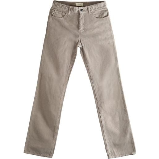 The Row corduroy-effect pocket trousers - toni neutri