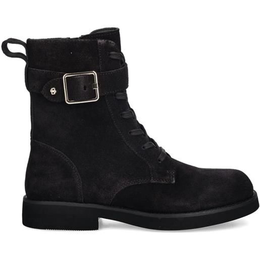 BOSS anfibi con fibbia - nero