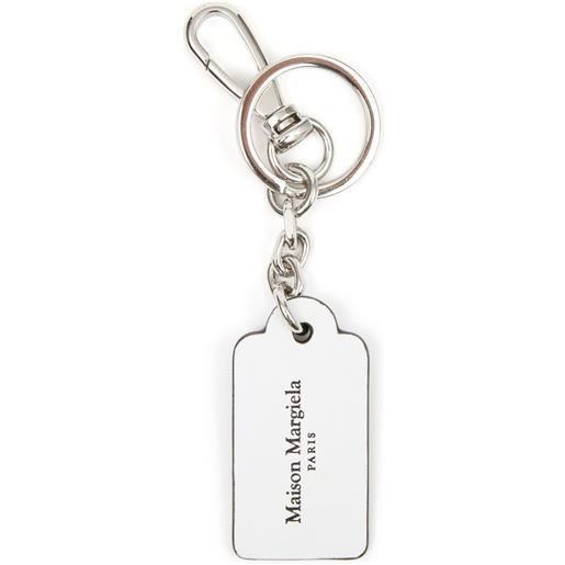 Maison Margiela portachiavi con dettaglio cuciture - nero