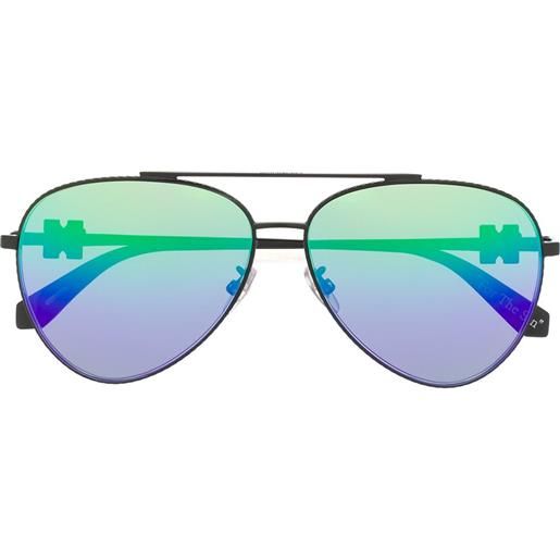 Off-White Eyewear occhiali da sole modello aviator - nero