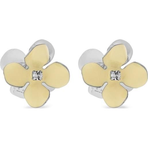 Argento 925‰ Orecchini Ami 12mm - Rodiati - Semilavorati In Argento - Foto 8