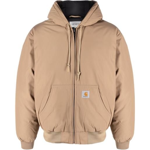 Carhartt WIP giacca active con cappuccio - toni neutri