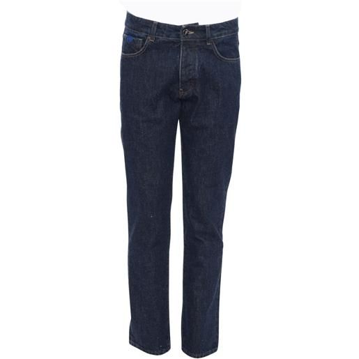 MC Denimerie jeans uomo con microfantasia denim 33