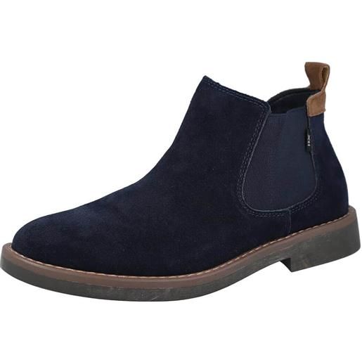 Xti stivaletto uomo modello beatles blu navy 40