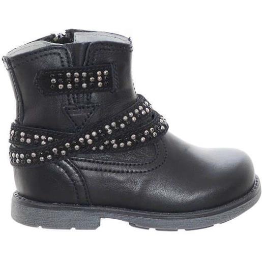 Nero Giardini Junior stivaletto bambina con gioielli nero 20
