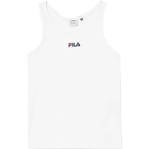 Fila top bambina cabourg tank bianco 4a