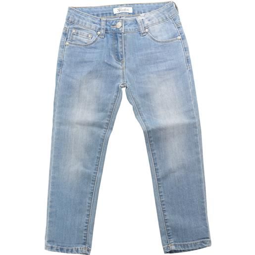 Gaialuna jeans bambina slim denim 7a