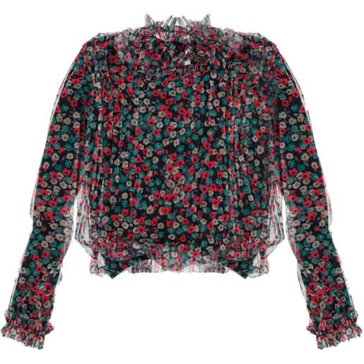 Dixie blusa bambina in fantasia floreale multicolore 8a
