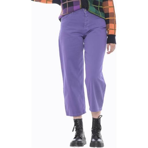 Dixie jeans donna a palazzo lavanda s