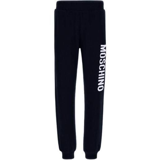 Moschino pantalone bambina jogging nero 4a