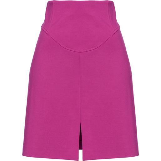 Pinko gonna donna gnomeo in punto stoffa viola 40