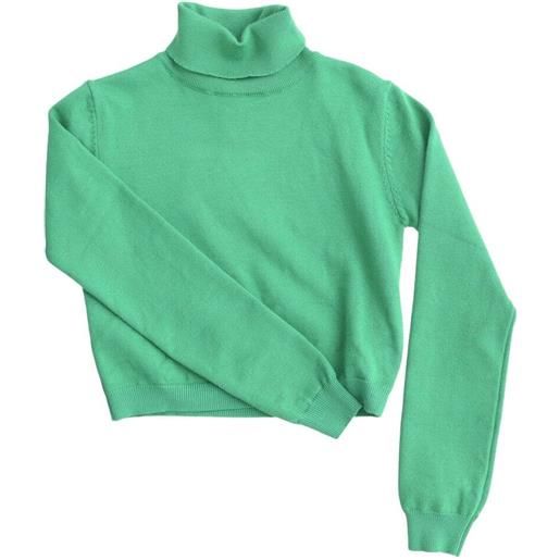 Lù. Lù by miss grant dolcevita bambina crop verde 12a