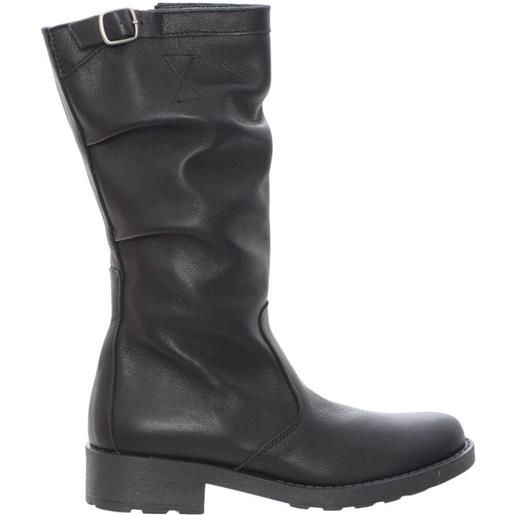 Freesby stivale bambina con gambale alto nero 29,33