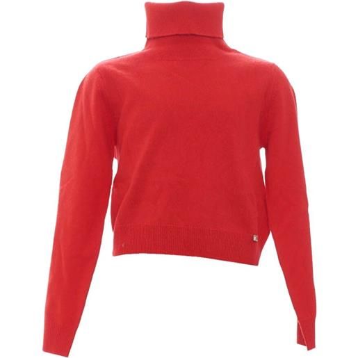 Kocca dolcevita bambina crop rosso 8a