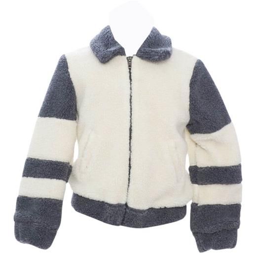 Paola Montaguti giubbino bambina in pile panna 8a