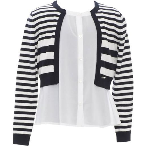 Liu Jo Kids liu jo maglia bambina bianco 8a