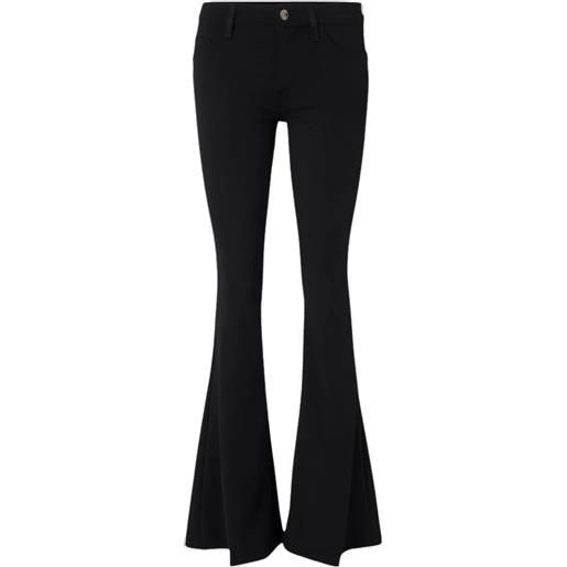 Liu Jo pantaloni donna in crepe bootcut nero 29,30,31
