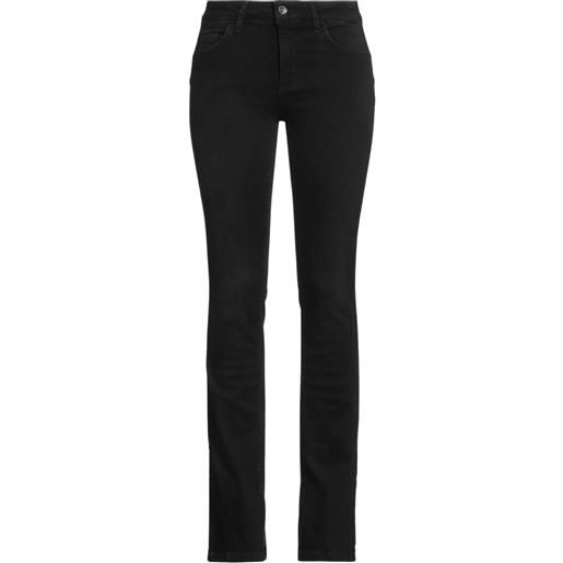 Liu Jo jeans donna straight fit nero 26,27,28,32