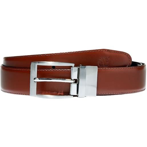 Timberland cintura uomo bay ridge reversible leather marrone m, l, xl