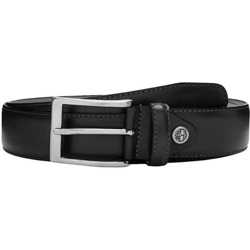 Timberland cintura uomo birch point adjustable leather nero m, l, xl