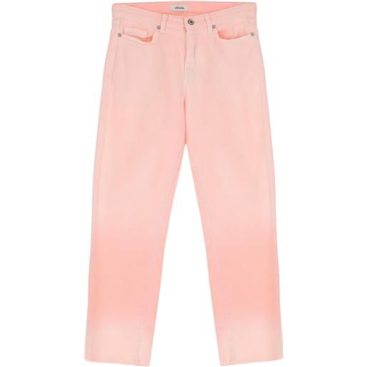 Dixie jeans donna boyfriend effetto slavato rosa s
